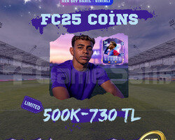 FC25 Coins - 500K/730 TL VERGİ VE KOMİSYON BİZDEN