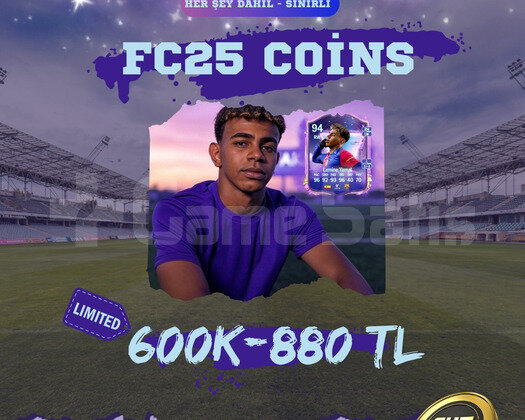 FC25 Coins - 600K/880 TL VERGİ VE KOMİSYON BİZDEN