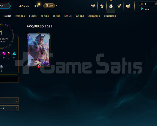 TR Unranked | 1 Kostüm - 24 Hero | LoL Hesap