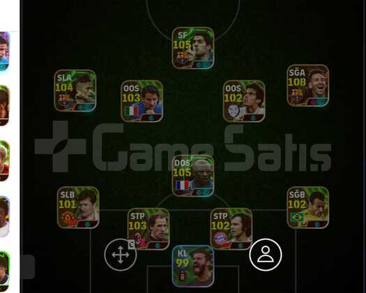 EFOOTBAL PIEROLU MSNLI 2BOMBACILI TEK BAG HESAP