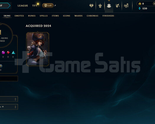 TR Unranked | 1 Kostüm - 25 Hero | LoL Hesap