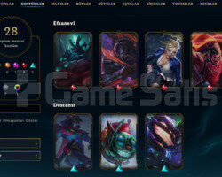 TR 2016 KURULUM 28 SKIN 90 HERO HANDMADE UNRANKED
