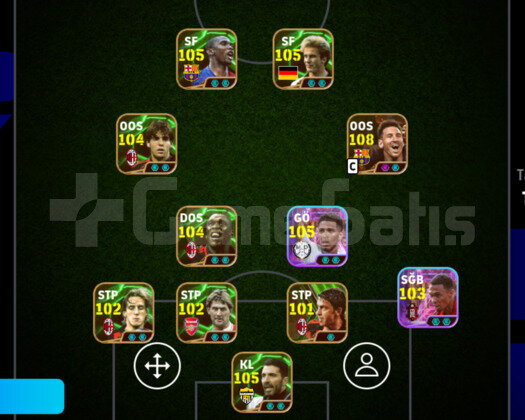 3224 KG 108 MESSİ ETO VE RUMENİGELİ HESAP