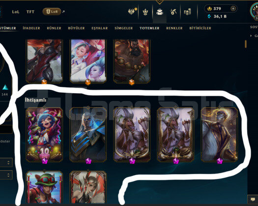 592 LEVEL / 421 SKİN / FUL HERO +MAİL +7000 SATIŞ