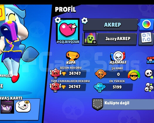 Brawl stars çok iyi hesap