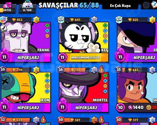 Brawl stars çok iyi hesap
