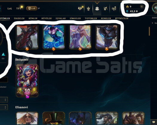 228 LEVEL / 122 SKİN / 167 HERO +MAİL +TELEFON