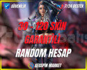 Valorant 30-120 Skin Random VIP Hesap