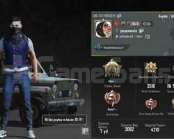 Pubg 7 yıllık hesap LVL 67. kolek9. Klan kurucusu