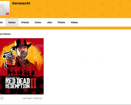RDR2li Rockstar Hesabı