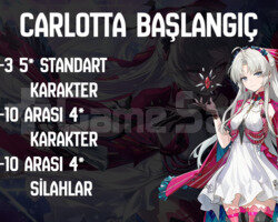 EU | UL4-9 Carlotta - Temiz Başlangıç Hesapları