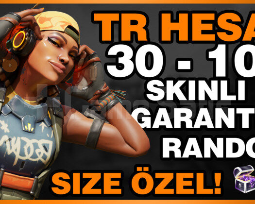 vip++ 30-100 SKİN GARANTİLİ RANDOM