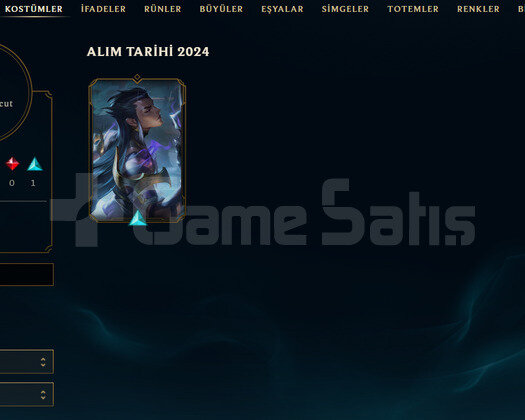 TR Unranked | 1 Kostüm - 36 Hero | LoL Hesap