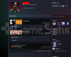 STEAM YORUM FAVORI BEĞENİ BOOSTU İÇİN 1 HESAP