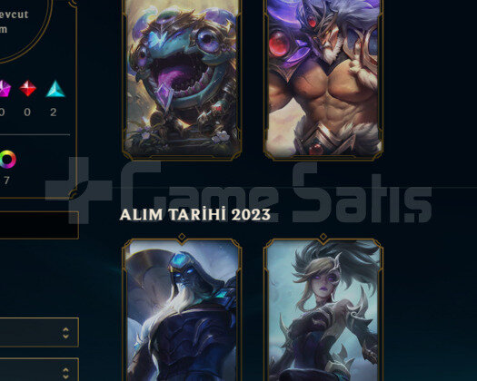 DERECELİ HAZIR / 35 LEVEL / UNRANKED
