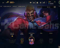 EUW Unranked | 6 Kostüm - 40 Hero | LoL Hesap