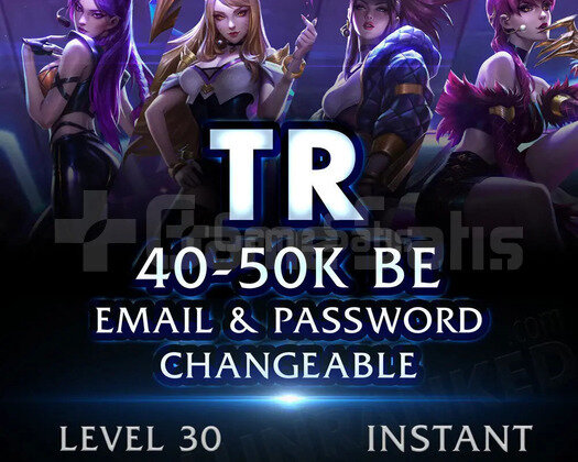 TR RANKED HAZIR YÜKSEK MMR 8-9 WİN 40K+ MAVİ ÖZ