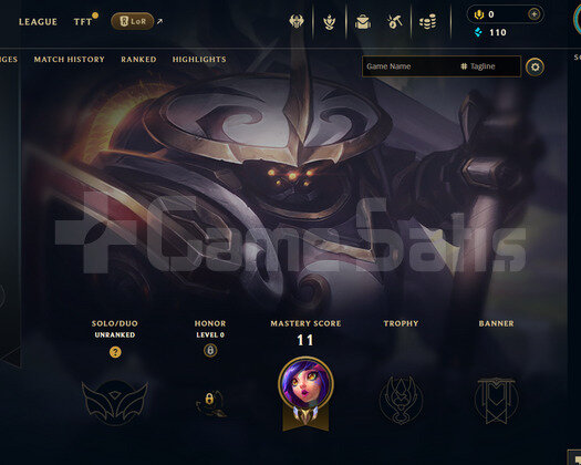 EUW Unranked | 1 Kostüm - 22 Hero | LoL Hesap