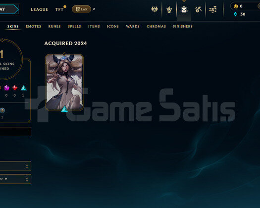 EUW Unranked | 1 Kostüm - 28 Hero | LoL Hesap