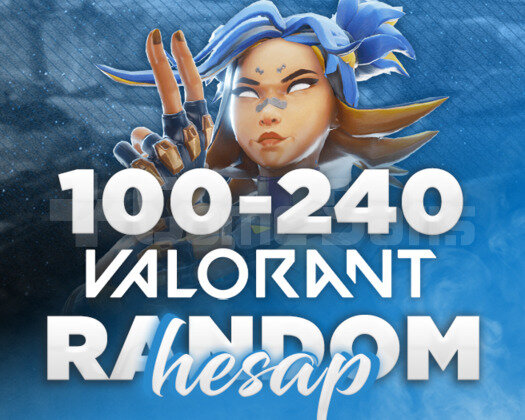 TR 100-240 Valorant Random Hesap