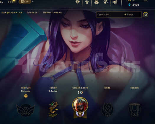 DERECELİ HAZIR / GEÇEN SEZON GOLD / WEST