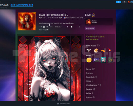 155 SAATLİK 30 LEVEL STEAM SEVİYELİ BOL OYUNLU