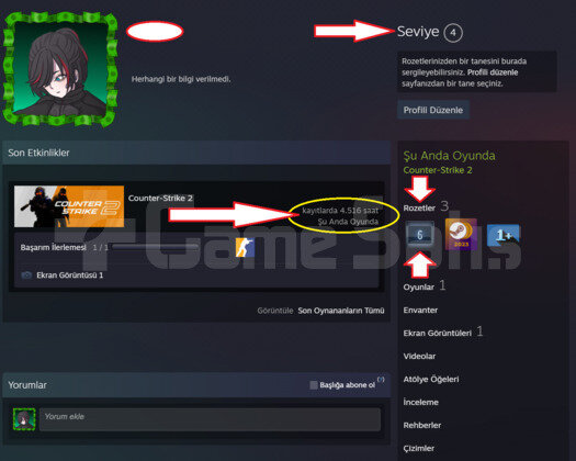 4,500 Saat 4 Madalya TR. Mağaza Prime Şok Account.