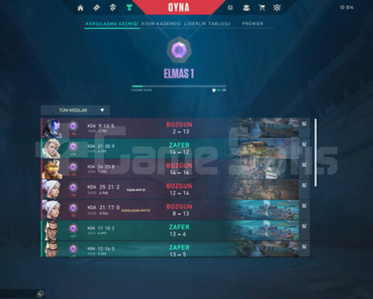 YÜKSEK MMR DOLU DİA HESAP