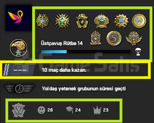 SIRALI ! 11 MADALYALI 1187 WİNLİ 6042 SAAT SEÇKİN