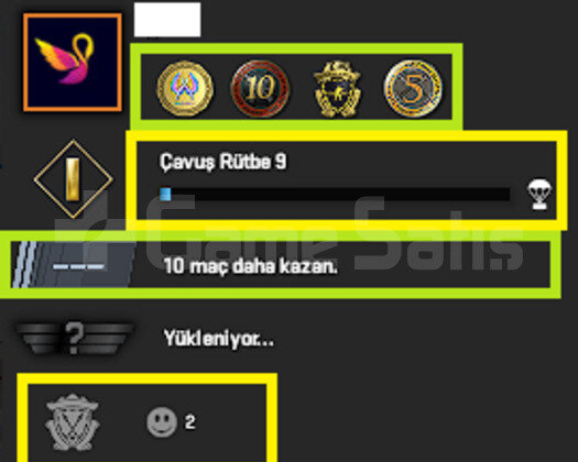 4 MADALYALI 47 WİNLİ 143 SAAT SEÇKİN HESAP