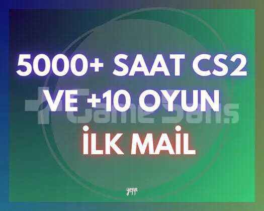 5000+ SAAT CS2 + 10 OYUN | HALF LIFE 2 | İLK MAİL
