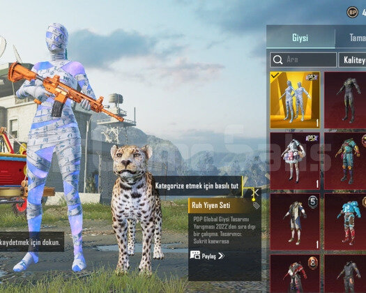 mavi mumyalı pubg