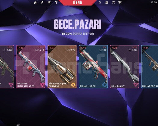 VALORANT GECE PAZARI HESAP