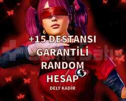 MİNİMUM 15 DESTANSILI |DOPDOLU| PUBG RANDOM HESAP