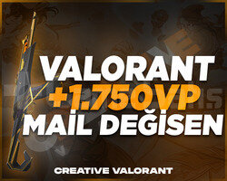 ULTRA VIP | 1750VP+ SKİN MAİL DEĞİŞEN + GARANTİ