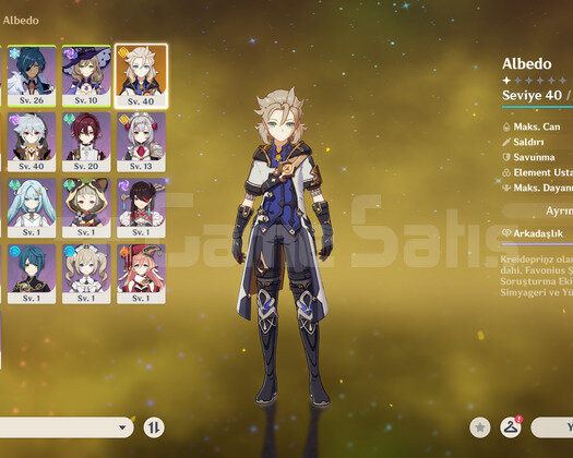 EU | MR25 Albedo + Keqing C1 + Qiqi