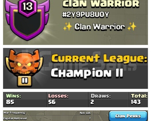 13sv Clan Warrior Şampiyon2 Başkent7 HemenTeslim