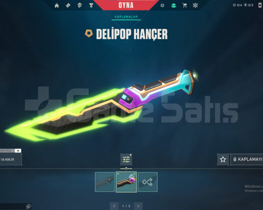 TR - DELİPOP HANÇER - ASİL VANDAL-PHANTOM - ACİL