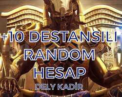 MİNİMUM 10 DESTANSILI MEGA PUBG RANDOM HESAP