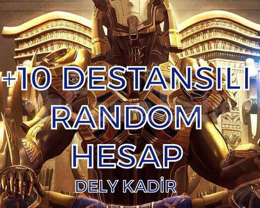 MİNİMUM 10 DESTANSILI MEGA PUBG RANDOM HESAP