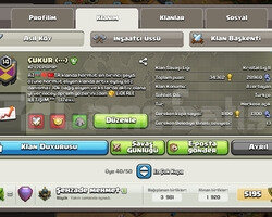 14 LEVEL HAZIR EKİBLİ KLAN  TÜRKÇE İSİMLİ
