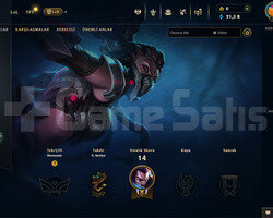 TR Unranked | 1 Kostüm - 18 Hero | LoL Hesap