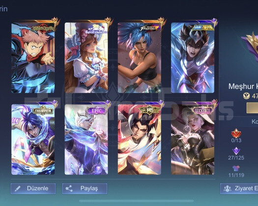 Yin JJK/182Legend Parça/Chou Echo/Epik Base