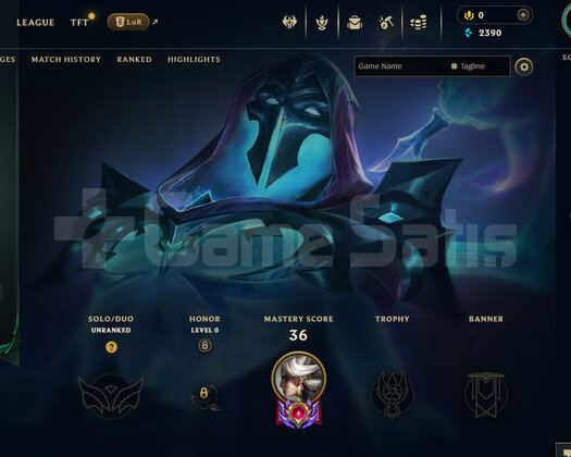 EUW Geçen Sezon Zümrüt | 4 Kostüm - 26 Hero | LoL