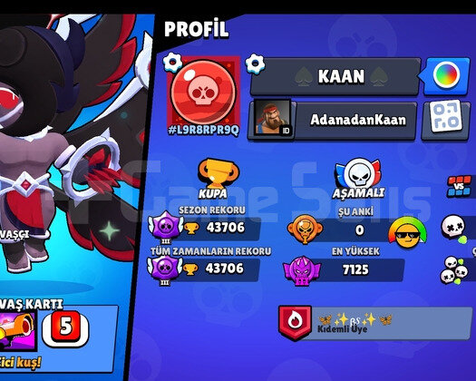 Bs 43k ve 8k Clash Royale Beraber