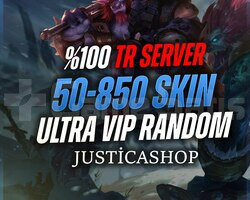 100 TR SERVER 50-850 SKİN R-VIP RANDOM