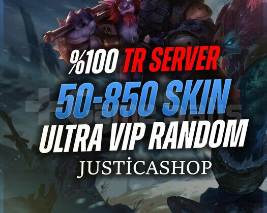 100 TR SERVER 50-850 SKİN R-VIP RANDOM