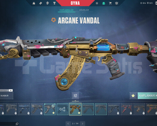 Arcane Vandallı Bol Yıldız Belalı Hesap