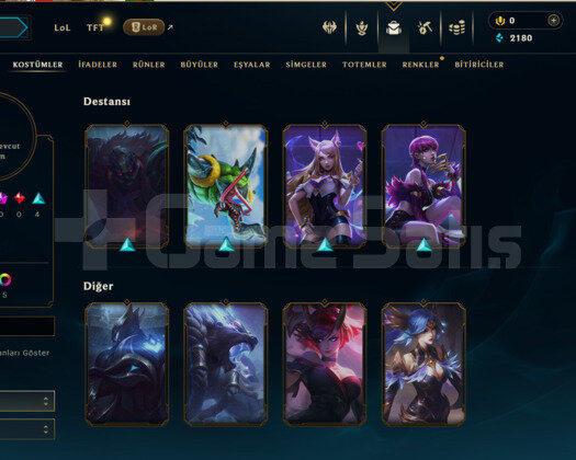GEÇEN SEZON ELMAS / DERECELİ HAZIR / EUW