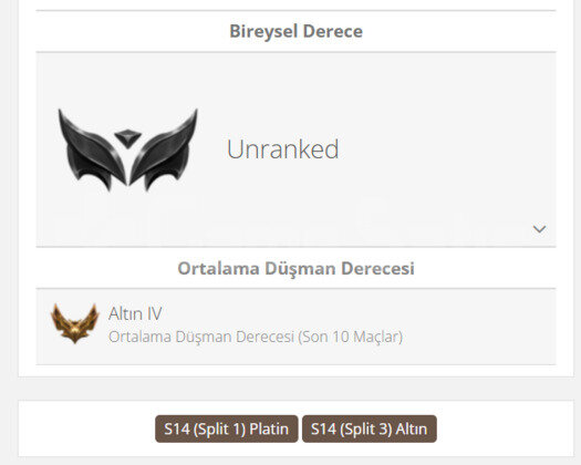GEÇEN SEZON PLAT / DERECELİ HAZIR / WEST